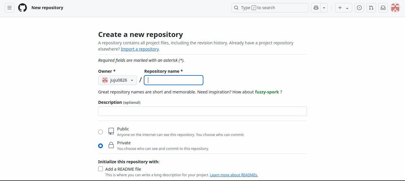 github repository