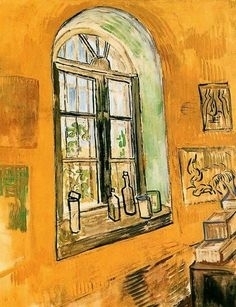 (Window of Vincent&rsquo;s Studio at the Asylum)